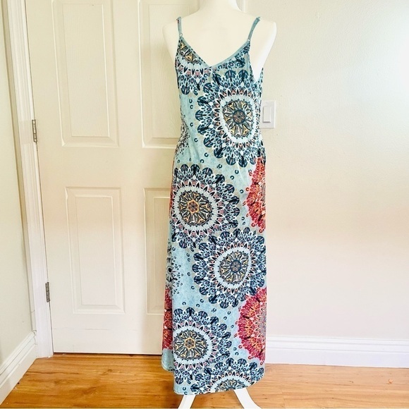 Women’s Summer Maxi Casual Loose Pocket Long Beach Cover Up Dress Sleeveless S - Picture 5 of 16